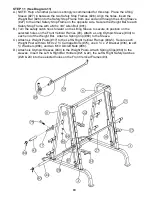 Preview for 21 page of Impex MARCY DIAMOND ELITE MD-9010G Owner'S Manual