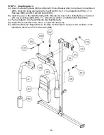 Preview for 13 page of Impex Marcy Diamond Elite MD-MXM6 Owner'S Manual