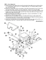 Предварительный просмотр 11 страницы Impex MARCY DIAMOND MD-1559 Owner'S Manual