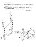 Preview for 8 page of Impex Marcy Diamond MD-805 Owner'S Manual