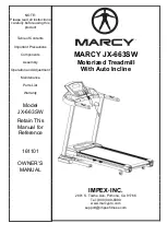 Impex MARCY JX-663SW Owner'S Manual preview