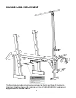 Предварительный просмотр 4 страницы Impex MARCY MCB-346 Owner'S Manual