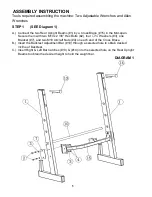 Предварительный просмотр 6 страницы Impex MARCY MCB-346 Owner'S Manual