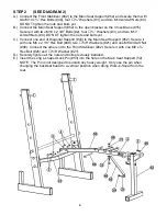 Предварительный просмотр 7 страницы Impex MARCY MCB-346 Owner'S Manual