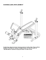 Preview for 4 page of Impex MARCY MD-859P Owner'S Manual