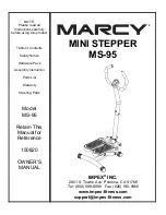 Preview for 1 page of Impex MARCY MS-95 Owner'S Manual