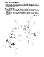 Предварительный просмотр 6 страницы Impex MARCY MULTI PURPOSE BENCH MWB-682 Owner'S Manual