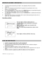 Preview for 7 page of Impex MARCY MWB-25980 Owner'S Manual