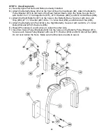 Preview for 13 page of Impex MARCY MWB-4300 Owner'S Manual