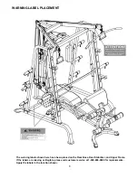 Preview for 4 page of Impex Marcy MWB-4360 Owner'S Manual