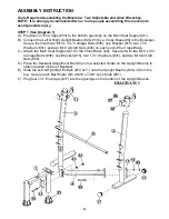 Preview for 5 page of Impex MARCY MWB-500 Owner'S Manual