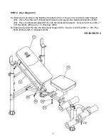 Preview for 8 page of Impex MARCY MWB -558 Owner'S Manual