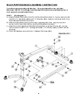 Предварительный просмотр 22 страницы Impex MARCY MWB-9000 Owner'S Manual