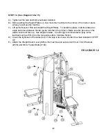 Предварительный просмотр 20 страницы Impex MARCY MWB CR 4 Owner'S Manual