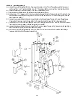 Preview for 12 page of Impex MARCY MWM-1509 Owner'S Manual