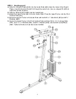 Preview for 8 page of Impex MARCY MWM-1558 Owner'S Manual