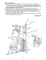 Preview for 18 page of Impex MARCY MWM-1860 Owner'S Manual