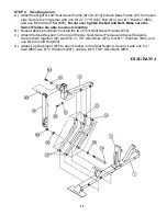 Предварительный просмотр 13 страницы Impex MARCY MWM-7300 Owner'S Manual