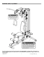 Предварительный просмотр 6 страницы Impex MARCY MWM-8026 Owner'S Manual