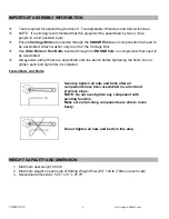 Предварительный просмотр 7 страницы Impex MARCY MWM-8026 Owner'S Manual