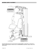 Предварительный просмотр 6 страницы Impex MARCY MWM-990 Owner'S Manual