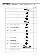 Предварительный просмотр 5 страницы Impex Marcy NS-1201R Owner'S Manual