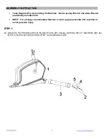 Предварительный просмотр 7 страницы Impex Marcy NS-1201R Owner'S Manual