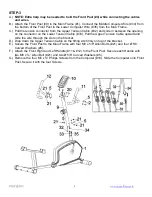 Preview for 9 page of Impex MARCY NS-1305R Owner'S Manual