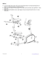 Preview for 10 page of Impex MARCY NS-1305R Owner'S Manual