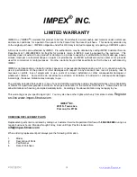 Preview for 19 page of Impex MARCY NS-1305R Owner'S Manual