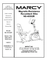 Impex MARCY NS-40502R Owner'S Manual preview