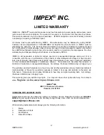 Preview for 18 page of Impex Marcy NS-653 Manual