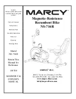 Предварительный просмотр 1 страницы Impex MARCY NS-716R Owner'S Manual