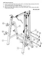 Preview for 20 page of Impex MARCY PLATINUM MP-12.0 Owner'S Manual