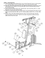 Preview for 12 page of Impex MARCY PLATINUM MP-2500 Owner'S Manual