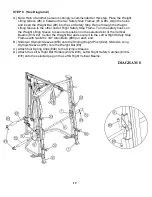 Preview for 20 page of Impex MARCY PLATINUM MP-3105 Owner'S Manual