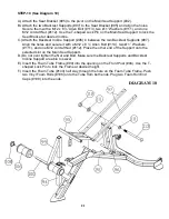 Preview for 22 page of Impex MARCY PLATINUM MP-3105 Owner'S Manual