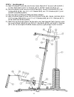 Preview for 10 page of Impex MARCY PLATINUM MP-3500 Owner'S Manual