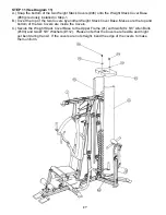 Preview for 28 page of Impex MARCY PLATINUM MP-3500 Owner'S Manual