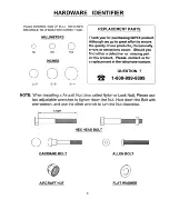 Preview for 4 page of Impex MARCY PRO 5 Owner'S Manual