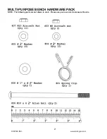 Preview for 22 page of Impex MARCY PRO DELUXE CAGE PM-5108 Owner'S Manual