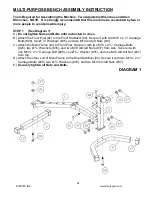 Preview for 23 page of Impex MARCY PRO DELUXE CAGE PM-5108 Owner'S Manual