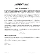 Preview for 29 page of Impex MARCY PRO DELUXE CAGE PM-5108 Owner'S Manual