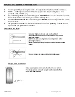 Preview for 7 page of Impex MARCY PRO MWM-5115 Owner'S Manual