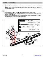 Preview for 6 page of Impex Marcy Pro NS-6023RW Assembly & Owners Manual