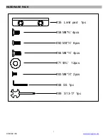 Предварительный просмотр 6 страницы Impex Marcy Pro NS-607RW Assembly & Owners Manual