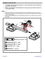 Предварительный просмотр 7 страницы Impex Marcy Pro NS-607RW Assembly & Owners Manual