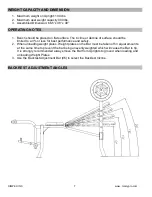 Preview for 8 page of Impex MARCY PRO PM-2084 Assembly & Owners Manual