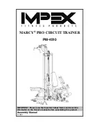 Preview for 1 page of Impex MARCY PRO PM-4510 Assembly Manual