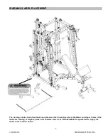 Preview for 6 page of Impex MARCY PRO SM-7409 Owner'S Manual